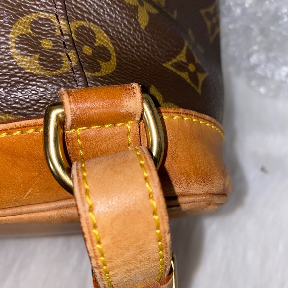 Louis Vuitton Monogram Montsouris Backpack preowned authentic - Picture 11 of 16